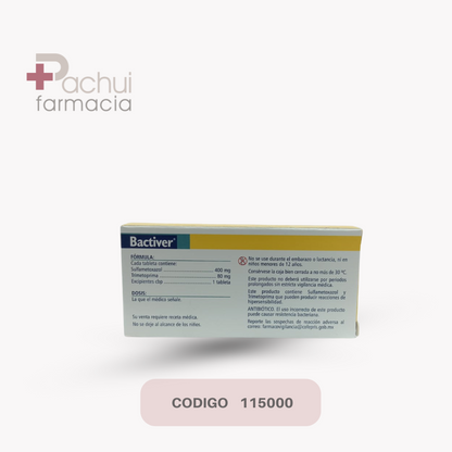 Bactiver 20 Tab 400/80 Mg