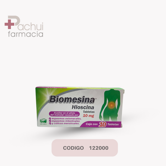Biomesina 10 Mg C/10 Tab