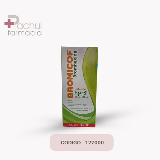 Bromicof Inf 4 Mg/5 Ml Sol C/100 Ml