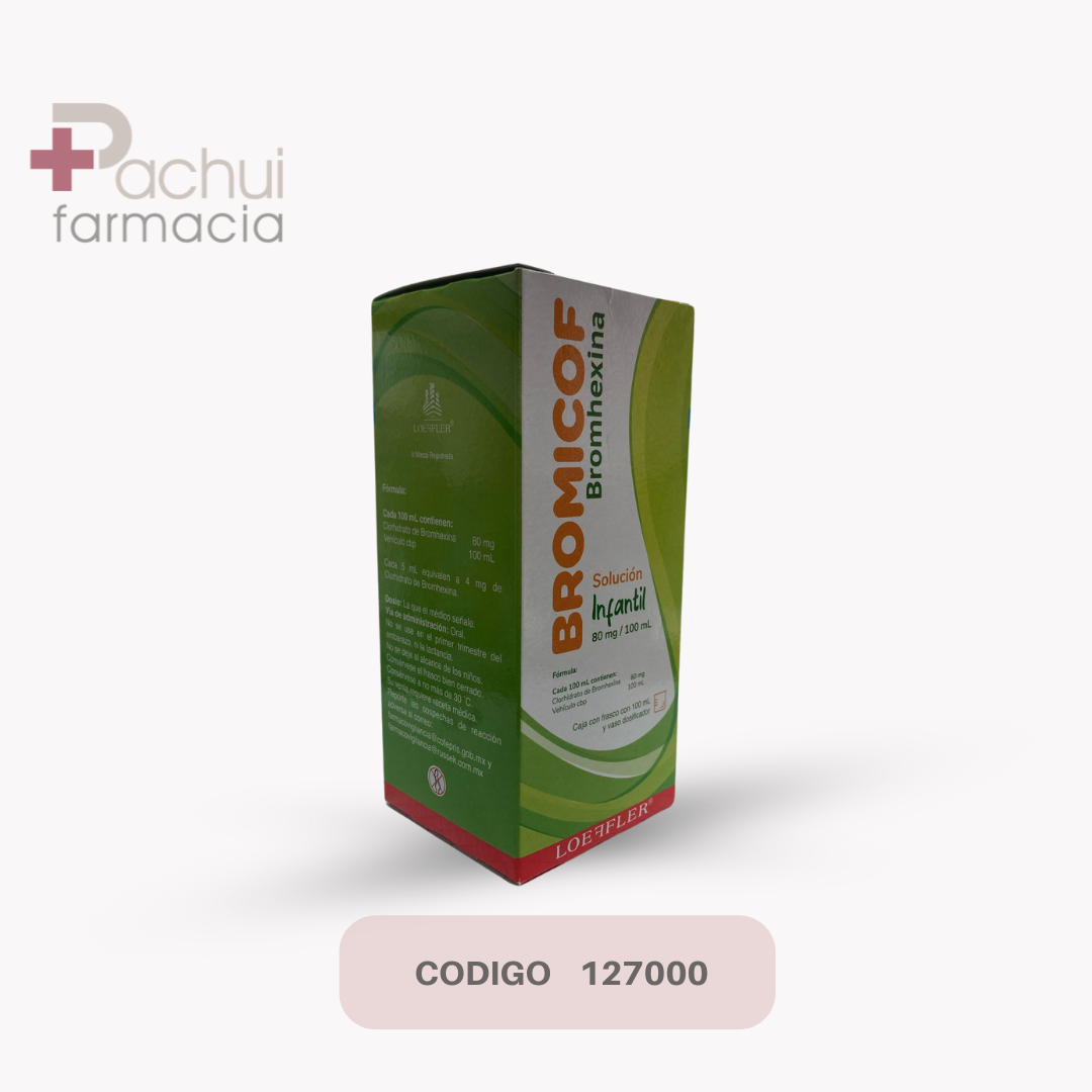 Bromicof Inf 4 Mg/5 Ml Sol C/100 Ml