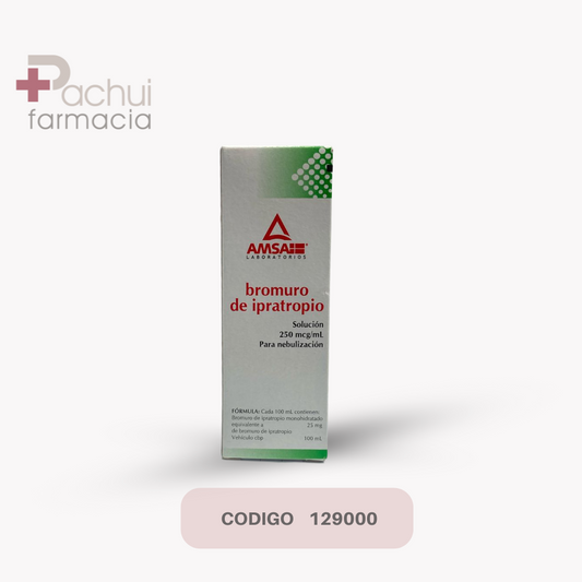 Bromuro De Ipratropio 1 Fa 25 Mg/20 Ml
