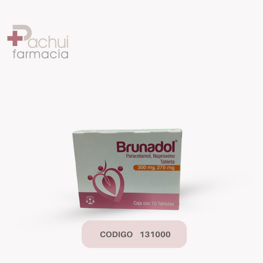 Brunadol 300/275 Mg C/10 Tab