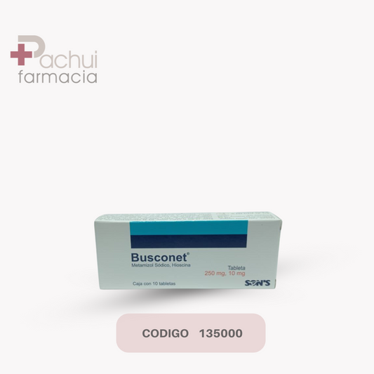 Busconet 250/10 Mg C/10 Tab
