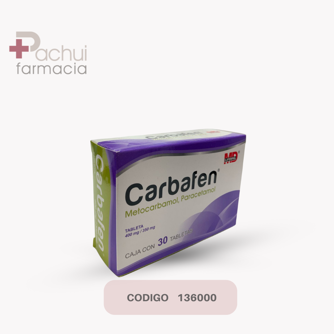 Carbafen 400350 Mg C/30 Tab