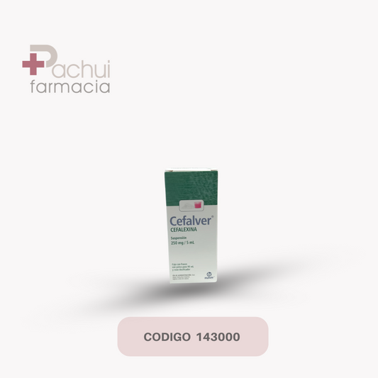 Cefalver 1 Susp 250Mg/5/90 Ml