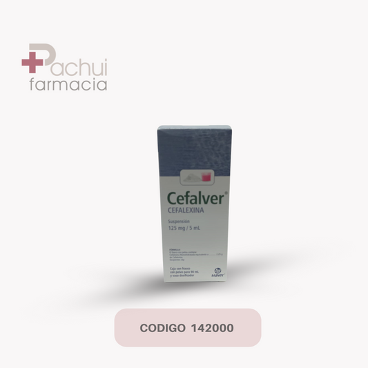 Cefalver 1 Susp 125Mg/5/90 Ml