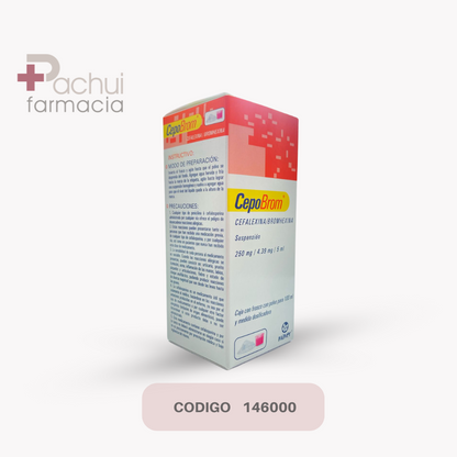 Cepobrom 1 Susp 100Ml 250/4.39Mg/5Ml