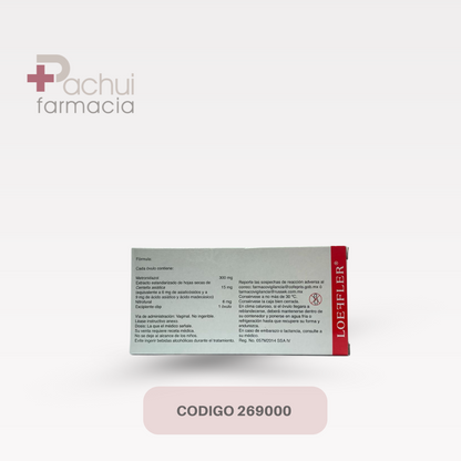 Metronidazol, Cent, Nitro 12 Ovs 300 Mg