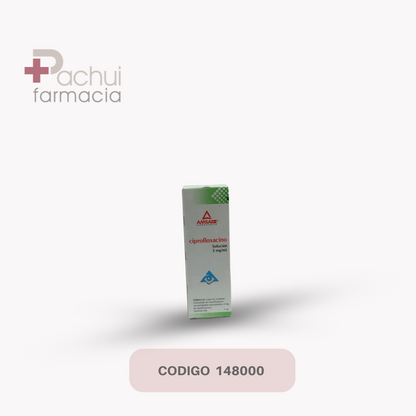 Ciprofloxacino Oft 3 Mg/Ml Sol C/5 Ml