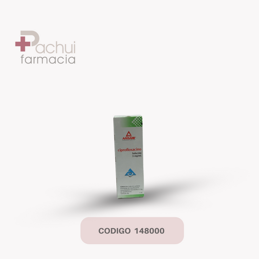 Ciprofloxacino Oft 3 Mg/Ml Sol C/5 Ml