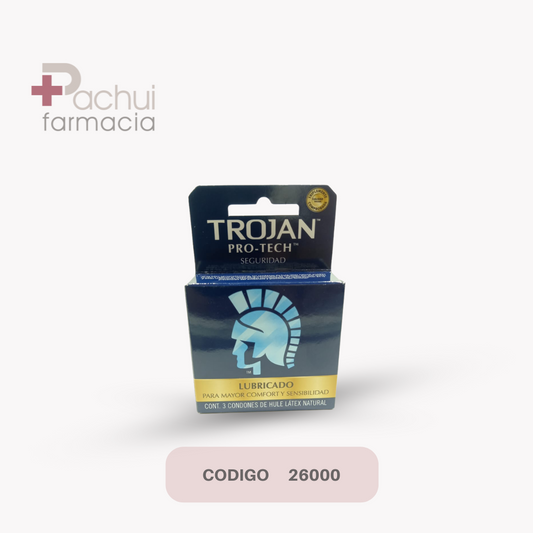 CONDONES TROJAN CLASICO ENZ C/3