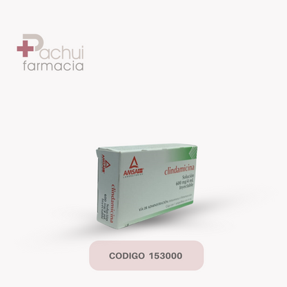 Clindamicina 1 Amp 300Mg/2 Ml