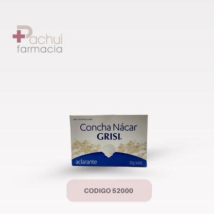 Jabon Grisi Concha Nacar 125 Gr