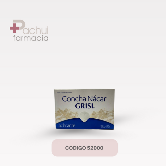 Jabon Grisi Concha Nacar 125 Gr