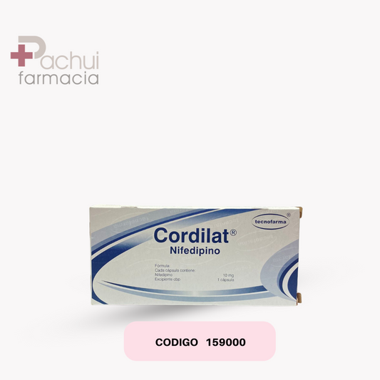 Cordilat 20 Caps 10 Mg