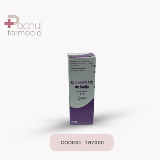 Cromoglicato 4% Sol Oft C/5 Ml
