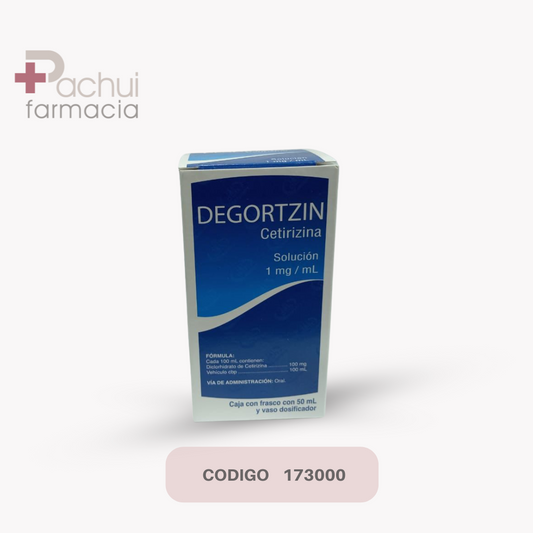 Degortzin 1 Sol 100 Mg/50 Ml