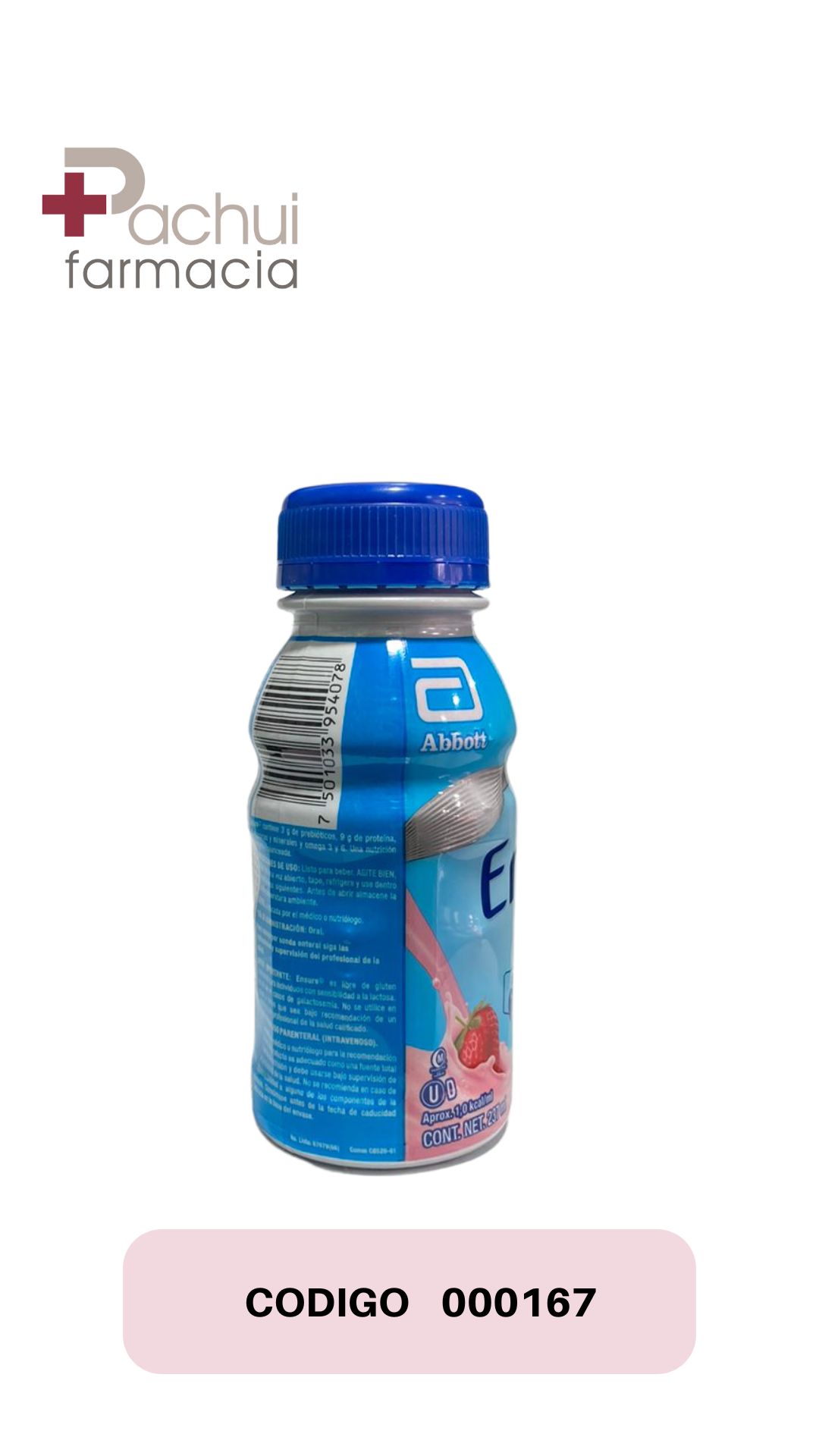 ENSURE FRESA 237ML
