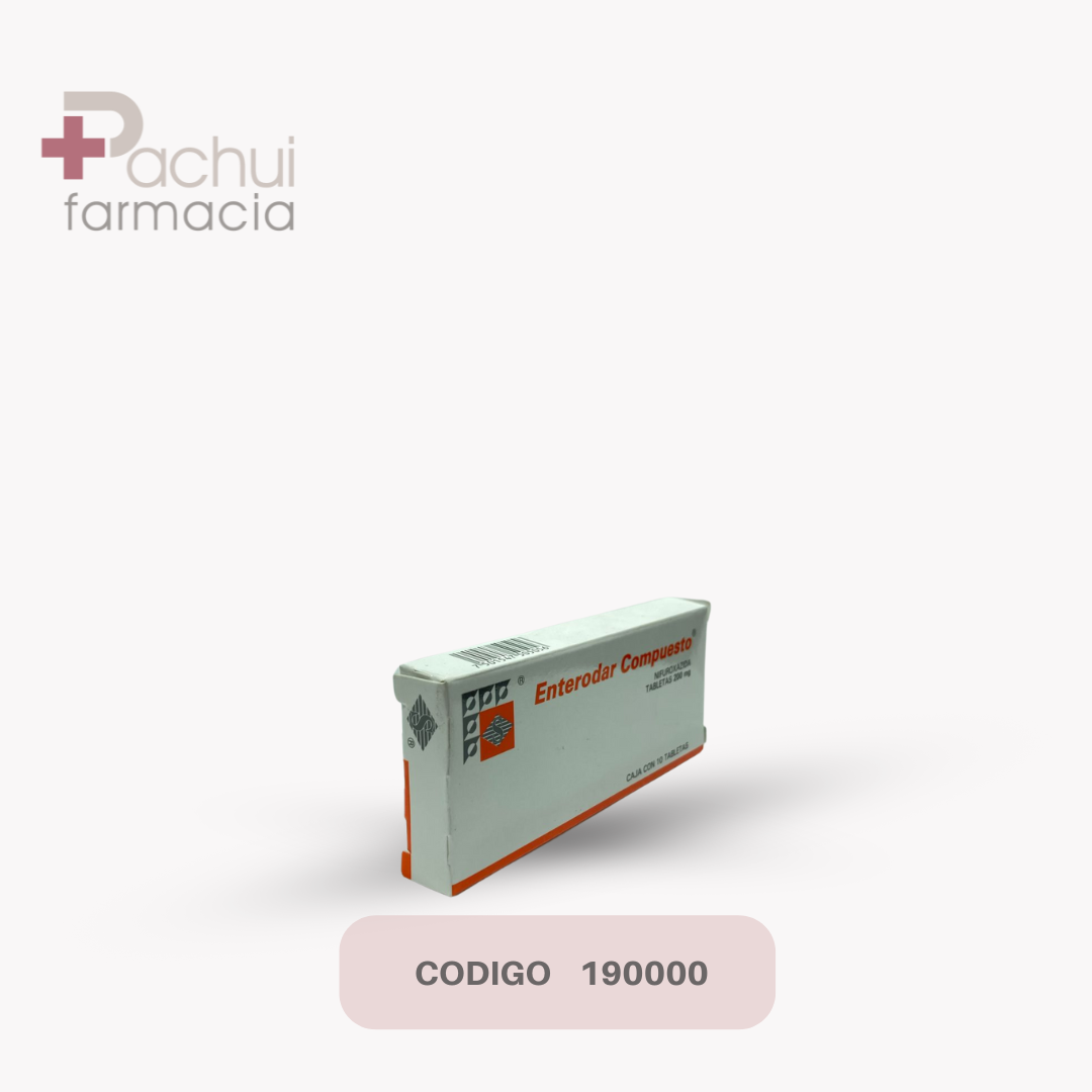 Enterodar Compuesto 10 Tab 200 Mg