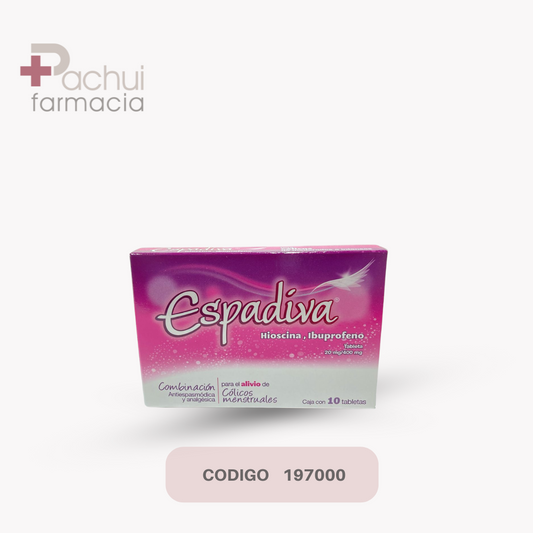 Espadiva 400/20 Mg C/10 Tab