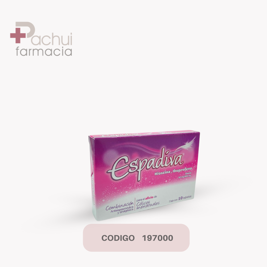 Espadiva 400/20 Mg C/10 Tab