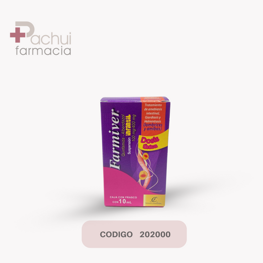 Farmiver Inf 400/100 Mg Sus C/10 Ml