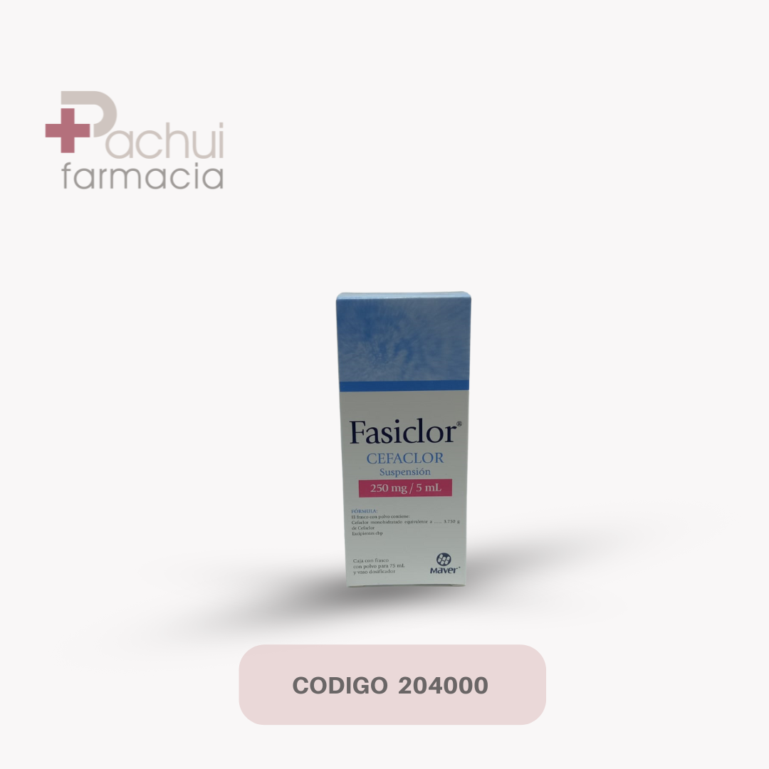 Fasiclor 1 Susp 250Mg/5/75 Ml