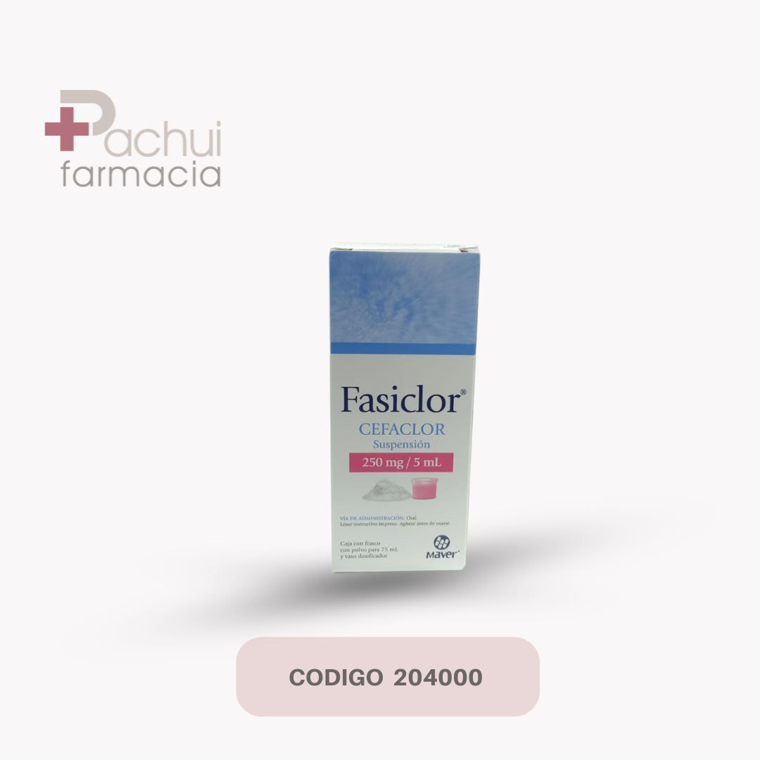 Fasiclor 1 Susp 250Mg/5/75 Ml