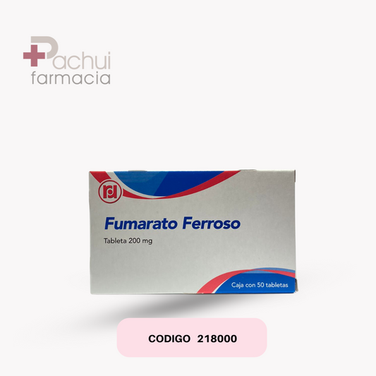 Fumarato Ferroso 200 Mg C/50 Tab