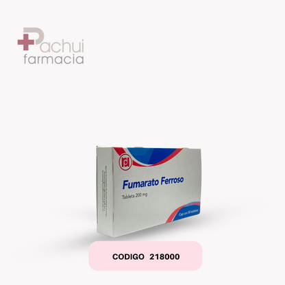 Fumarato Ferroso 200 Mg C/50 Tab