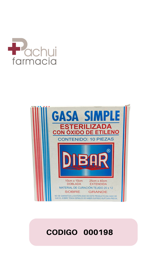 GASA DIBAR 10x10 CAJA
