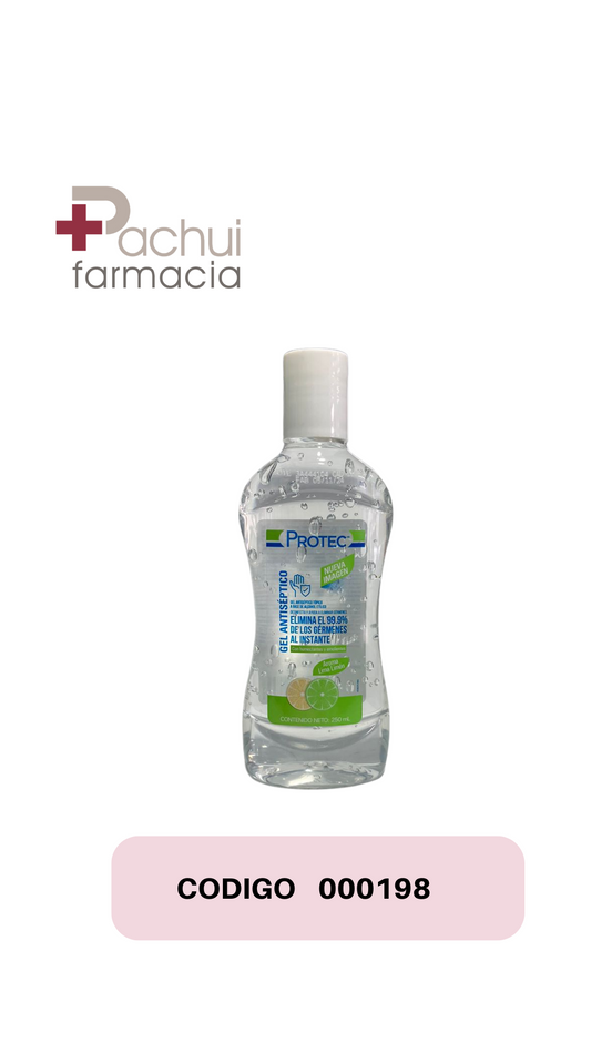 GEL ANTIBACTERIAL PROTEC 250 ML