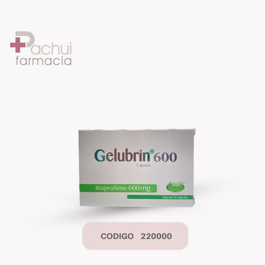 Gelubrin 10 Caps 600 Mg