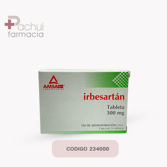 Irbesartan 300 Mg C/14 Tab