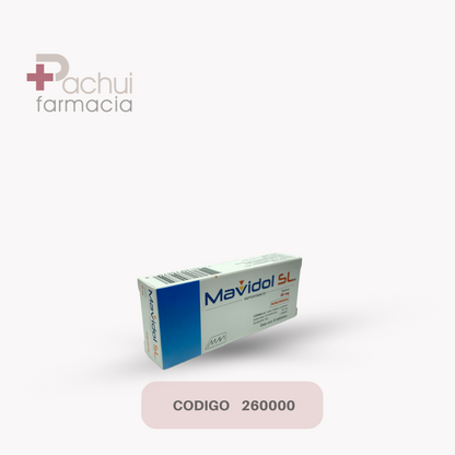 Mavidol Tr 10 Caps 25/10 Mg