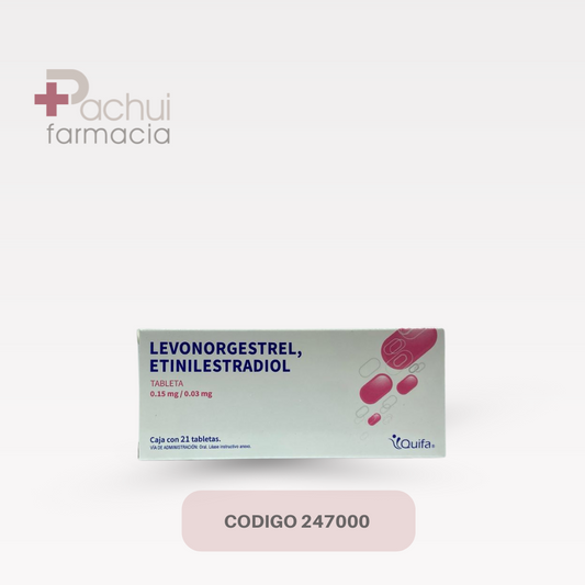 Levonorges/Etinile 0.15/0.03 Mg C/21 Tab
