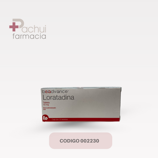 LORATADINA 10 TABLETAS 10MG