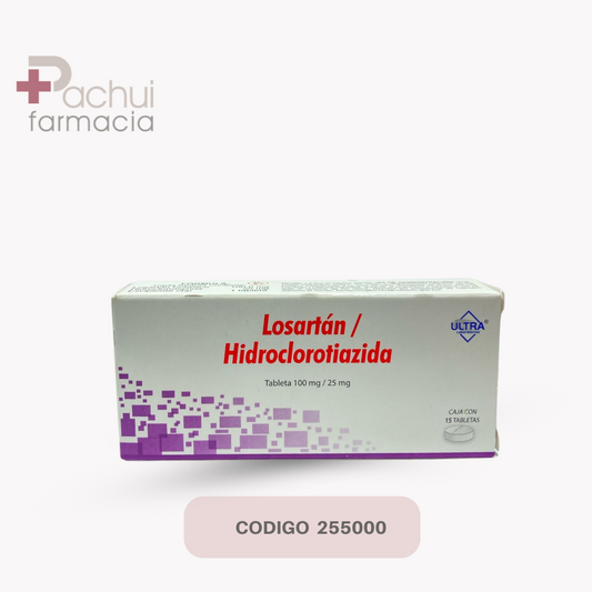 Losartan/Hidroclo 100/25 Mg C/15 Tab