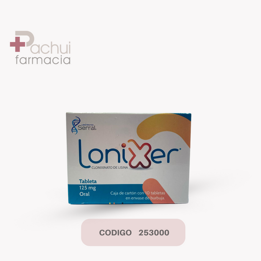 Lonixer 10 Tab 125 Mg