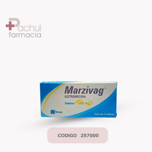 Marzivag 500 Mg C/3 Tab