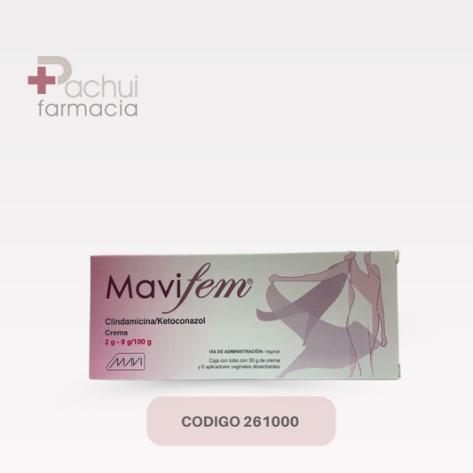 Mavifem (Vag) 1 Cma/ 6 Apli 2/8 G 30 G