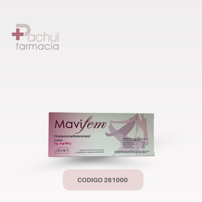 Mavifem (Vag) 1 Cma/ 6 Apli 2/8 G 30 G