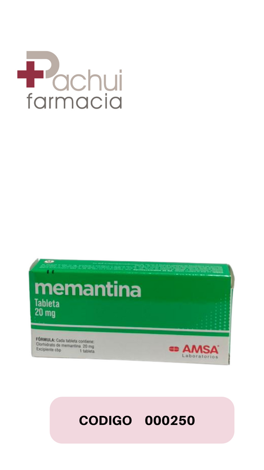 MEMANTINA 14 TAB 20MG