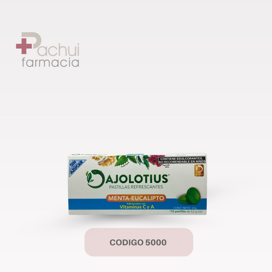 Ajolotius Menta Eucal Tab C/10