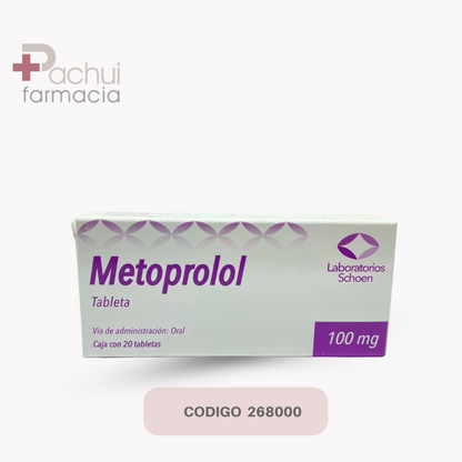 Metoprolol 20 Tab 100Mg
