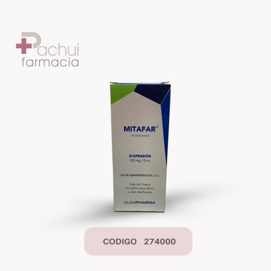 Mitafar 1 Susp 100Mg/5/60 Ml