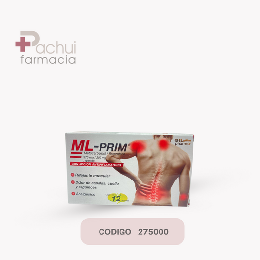 Ml Prim 375/200 Mg C/12 Cap