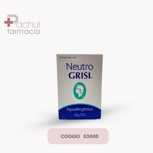 Jabon Grisi Neutro 200 Gr