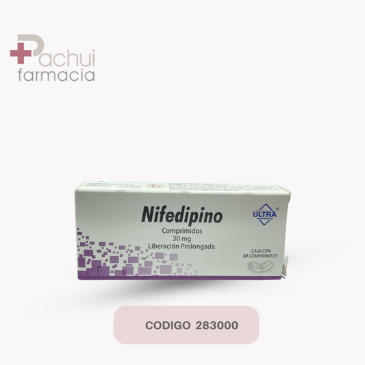 Nifedipino 30 Mg C/30 Com