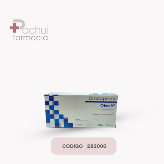 Okzak Caja Con 25 Comprimidos 1Mg